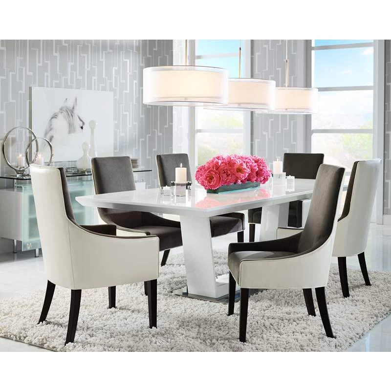 Possini Euro Double Drum 20" Wide White Pendant Light 3 Possini Euro Double Drum 20" Wide White Pendant Light