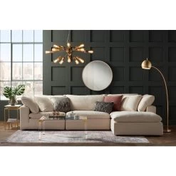 Possini Euro Hemingson 33" Wide Gold 15-LED Sputnik Pendant Light