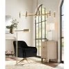 Possini Euro Marya 37" Wide Satin Brass 16-Light Modern Chandelier -Famous Lighting Store 220912 contemporary chandeliers h
