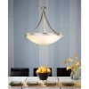 Possini Euro Design Deco Nickel 24 1/4" Wide Pendant Light