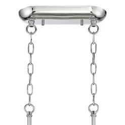 Possini Euro Design Mirabell Chrome Linear Island Pendant Chandelier 34" Wide Modern LED Clear Glass Crystal 6-Light Fixture For Dining Room Kitchen -Famous Lighting Store GUEST 0bfcfb6b f938 47c6 b873 e21ac19f51ba