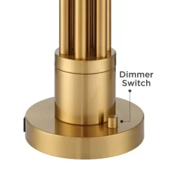 Possini Euro Design Possini Euro® Granview Desk Lamp With Glass Shade And Dual USB Ports -Famous Lighting Store GUEST 0f24bb36 5bc8 49fd 9418 fc90dff65df9