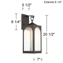 Possini Euro Design Tyne Modern Outdoor Wall Light Fixture Bronze 20 1/2" Seedy Glass For Post Exterior Barn Deck House Porch Yard Posts Patio Home 14 Possini Euro Design Tyne Modern Outdoor Wall Light Fixture Bronze 20 1/2" Seedy Glass For Post Exterior Barn Deck House Porch Yard Posts Patio Home -Famous Lighting Store GUEST 12839ca8 a9a2 4513 bec8 5cd2eb36f7a2
