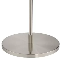 Possini Euro Design Modern Arc Floor Lamp 69" Tall Brushed Steel Adjustable Boom Off White Linen Drum Shade For Living Room Reading Office -Famous Lighting Store GUEST 1fc1ad3c cd60 436d afb7 85e722c9936f