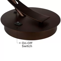 Possini Euro Design Modern Accent Table Lamp With USB Port Filament LED 22.5" High Bronze Metal Glass Dome Shade For Living Room Desk Bedroom 13 Possini Euro Design Modern Accent Table Lamp With USB Port Filament LED 22.5" High Bronze Metal Glass Dome Shade For Living Room Desk Bedroom -Famous Lighting Store GUEST 20152b2f f63d 45e7 a3ad adf0a918ffc4