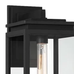 Possini Euro Design Atkins Modern Outdoor Wall Light Fixture Matte Black 14 1/4" Clear Glass For Post Exterior Barn Deck House Porch Yard Posts Patio 11 Possini Euro Design Atkins Modern Outdoor Wall Light Fixture Matte Black 14 1/4" Clear Glass For Post Exterior Barn Deck House Porch Yard Posts Patio -Famous Lighting Store GUEST 3072da55 4201 4c4d acf1 ea16939e79a2