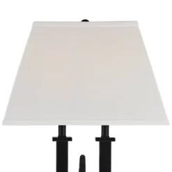 Possini Euro Design Possini Euro Deacon Black USB Port And Outlet Gooseneck Desk Lamps Set Of 2 -Famous Lighting Store GUEST 353a61c1 a3c7 4806 a815 0c5c8bb24125