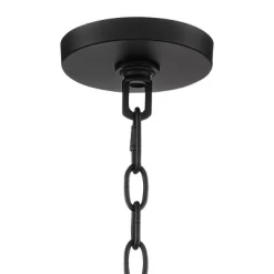 Possini Euro Design La Vista Black Chandelier 20 1/4" Wide Modern Sputnik 9-Light Fixture For Dining Room House Foyer Kitchen Island Entryway Bedroom -Famous Lighting Store GUEST 40bd03c5 ab5e 4308 abc0 8547e8c16623