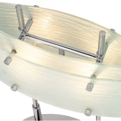 Possini Euro Design Charles Street Modern Desk Lamp 23" High Chrome Satin Nickel Frosted Slump Glass Shade For Bedroom Living Room Bedside Nightstand 11 Possini Euro Design Charles Street Modern Desk Lamp 23" High Chrome Satin Nickel Frosted Slump Glass Shade For Bedroom Living Room Bedside Nightstand -Famous Lighting Store GUEST 416f8283 104f 459b 9f62 8f9214a77362