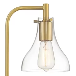 Possini Euro Design Possini Euro Kinzie Desk Lamp With Power Outlet And USB Ports Warm Gold -Famous Lighting Store GUEST 4e573b7b 3bf1 4a88 8596 a11e6898b7b4