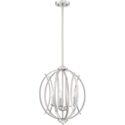 Possini Euro Design Spherical Brushed Nickel Pendant Chandelier 16" Wide Modern Orb 3-Light Fixture For Dining Room House Foyer Kitchen Island Bedroom 13 Possini Euro Design Spherical Brushed Nickel Pendant Chandelier 16" Wide Modern Orb 3-Light Fixture For Dining Room House Foyer Kitchen Island Bedroom -Famous Lighting Store GUEST 53981008 6d8c 439b 9840 62ab4917ae62