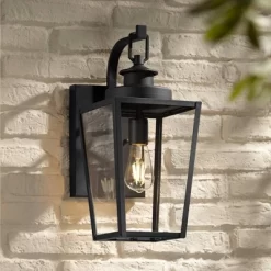 Possini Euro Design Ackerly Modern Outdoor Wall Light Fixture Textured Black 17 1/4" Clear Glass For Post Exterior Barn Deck House Porch Yard Patio 14 Possini Euro Design Ackerly Modern Outdoor Wall Light Fixture Textured Black 17 1/4" Clear Glass For Post Exterior Barn Deck House Porch Yard Patio -Famous Lighting Store GUEST 540f7a5d 5d74 470c be1d 0e59a38ecbbd