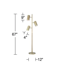 Possini Euro Design Canasta Trac Modern Tree Floor Lamp 67" Tall Satin Brass 3-Light Adjustable Metal Shade For Living Room Reading Bedroom Office 16 Possini Euro Design Canasta Trac Modern Tree Floor Lamp 67" Tall Satin Brass 3-Light Adjustable Metal Shade For Living Room Reading Bedroom Office -Famous Lighting Store GUEST 5b100221 0b5c 4057 b613 7b456d24332d