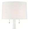 Possini Euro Design Natalia Modern Country Cottage Table Lamp With Square Riser 28 1/2" Tall White Floral Ceramic Drum Shade For Bedroom Living Room -Famous Lighting Store GUEST 5cc45908 53ce 4913 a036 210e332d9a43