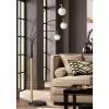 Possini Euro Design Rayne Modern Arc Floor Lamp 72" Tall Gold Black 3 Light LED Adjustable Arm Frosted Glass Globe Shade For Living Room Reading Home -Famous Lighting Store GUEST 5ce7eb3a 9a8c 40d3 b364 6f53b785e9d8