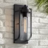 Possini Euro Design Bogata Modern Outdoor Wall Light Fixture Textured Black 15 1/2" Clear Ribbed Glass For Post Exterior Barn Deck House Porch Yard 1 Possini Euro Design Bogata Modern Outdoor Wall Light Fixture Textured Black 15 1/2" Clear Ribbed Glass For Post Exterior Barn Deck House Porch Yard -Famous Lighting Store GUEST 5fe3393d dd2f 44e1 a706 410593c747c1
