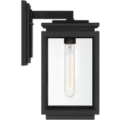 Possini Euro Design Atkins Modern Outdoor Wall Light Fixture Matte Black 14 1/4" Clear Glass For Post Exterior Barn Deck House Porch Yard Posts Patio 14 Possini Euro Design Atkins Modern Outdoor Wall Light Fixture Matte Black 14 1/4" Clear Glass For Post Exterior Barn Deck House Porch Yard Posts Patio -Famous Lighting Store GUEST 65e53daa fcfb 42ab 8caa 31139c67b349