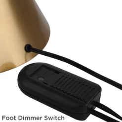 Possini Euro Design Piazza Modern Torchiere Floor Lamp With Riser 77" Tall Black Brass Metal White Glass Shade For Living Room Bedroom Office House -Famous Lighting Store GUEST 6961b6ee 7bb3 45dc 9cf4 0aad39dfcdee