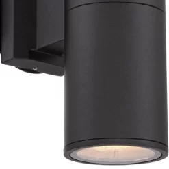 Possini Euro Design Modern Outdoor Wall Light Fixtures Set Of 2 Black Aluminum 11 3/4" Glass Lens For Exterior House Porch Patio 12 Possini Euro Design Modern Outdoor Wall Light Fixtures Set Of 2 Black Aluminum 11 3/4" Glass Lens For Exterior House Porch Patio -Famous Lighting Store GUEST 768fe6ee f614 499b b48d 8194281ee67d