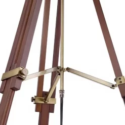 Possini Euro Design Surveyor Modern Tripod Floor Lamp 57 1/2" Tall Cherry Wood Adjustable Beige Linen Drum Shade For Living Room Bedroom Office House 12 Possini Euro Design Surveyor Modern Tripod Floor Lamp 57 1/2" Tall Cherry Wood Adjustable Beige Linen Drum Shade For Living Room Bedroom Office House -Famous Lighting Store GUEST 77dba18c 25b0 4112 8812 96840019563f