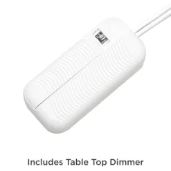 Possini Euro Design Karen Modern Table Lamp 36" Tall Dark Gold Glass With Table Top Dimmer Off White Fabric Drum Shade For Bedroom Living Room Bedside -Famous Lighting Store GUEST 8032c832 c747 472c a605 5dae1b94b1a8