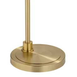 Possini Euro Design Kipling Modern 62 1/2" Tall Downbridge Arc Floor Lamp Warm Gold Metal Clear Glass Shade For Living Room Reading House -Famous Lighting Store GUEST 9bfaaf7a b4db 43f7 8fce 04224fb8c685