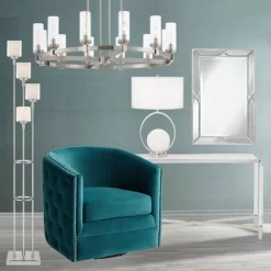 Possini Euro Design Athena Modern Floor Lamp 72" Tall Brushed Nickel 4 Light Tree Clear Outer Opal Inner Double Glass Shade For Living Room Bedroom 17 Possini Euro Design Athena Modern Floor Lamp 72" Tall Brushed Nickel 4 Light Tree Clear Outer Opal Inner Double Glass Shade For Living Room Bedroom -Famous Lighting Store GUEST ac0a6ad2 0b11 4658 8bae 6025b179c160