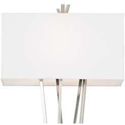 Possini Euro Design Modern Floor Lamp 63.5" Tall Brushed Steel Asymmetry White Linen Rectangular Shade For Living Room Reading Bedroom Office 11 Possini Euro Design Modern Floor Lamp 63.5" Tall Brushed Steel Asymmetry White Linen Rectangular Shade For Living Room Reading Bedroom Office -Famous Lighting Store GUEST b387123e af33 4c3f a992 ab4e59b2f6b9
