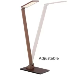Possini Euro Design Bentley Modern Desk Lamp 21" High French Bronze Aluminum Metal LED Touch On Off Adjustable Head For Bedroom Living Room Office 12 Possini Euro Design Bentley Modern Desk Lamp 21" High French Bronze Aluminum Metal LED Touch On Off Adjustable Head For Bedroom Living Room Office -Famous Lighting Store GUEST c97b1947 2077 4459 8a6c baaf8750452a