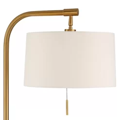 Possini Euro Design Volta Modern Floor Lamp With Tray Table 66" Tall Brass USB Charging Port White Drum Shade For Living Room Bedroom Office House 11 Possini Euro Design Volta Modern Floor Lamp With Tray Table 66" Tall Brass USB Charging Port White Drum Shade For Living Room Bedroom Office House -Famous Lighting Store GUEST d17f9c19 f584 4a52 b445 8ec825afac48