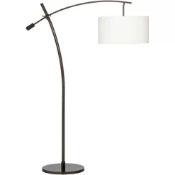 Possini Euro Design Raymond Modern Arc Floor Lamp 69" Tall Bronze Adjustable Boom Arm Off White Linen Drum Shade For Living Room Reading Bedroom Home 14 Possini Euro Design Raymond Modern Arc Floor Lamp 69" Tall Bronze Adjustable Boom Arm Off White Linen Drum Shade For Living Room Reading Bedroom Home -Famous Lighting Store GUEST d2da0390 01fe 482b 8caa 0a3f36a8ee53