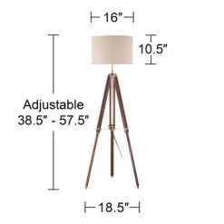 Possini Euro Design Surveyor Modern Tripod Floor Lamp 57 1/2" Tall Cherry Wood Adjustable Beige Linen Drum Shade For Living Room Bedroom Office House 15 Possini Euro Design Surveyor Modern Tripod Floor Lamp 57 1/2" Tall Cherry Wood Adjustable Beige Linen Drum Shade For Living Room Bedroom Office House -Famous Lighting Store GUEST d92fc1ac 8fa8 47d5 bd87 5db2bca473e1