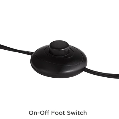 Possini Euro Design Modern Pharmacy Floor Lamp 54" Tall Matte Black Warm Gold Adjustable Metal Shade For Living Room Reading House 8 Possini Euro Design Modern Pharmacy Floor Lamp 54" Tall Matte Black Warm Gold Adjustable Metal Shade For Living Room Reading House - Image 6