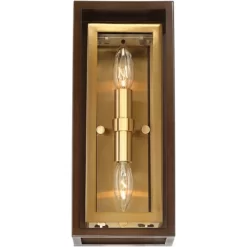 Possini Euro Design Modern Mid Century Outdoor Wall Light Fixture Oil Rubbed Bronze Brass 14" Double Box Glass For Exterior Barn Deck House Porch Yard 10 Possini Euro Design Modern Mid Century Outdoor Wall Light Fixture Oil Rubbed Bronze Brass 14" Double Box Glass For Exterior Barn Deck House Porch Yard -Famous Lighting Store GUEST eff0e518 c8c8 479d b391 2abf3735d0bd