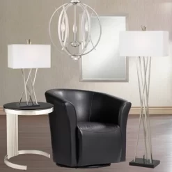 Possini Euro Design Spherical Brushed Nickel Pendant Chandelier 16" Wide Modern Orb 3-Light Fixture For Dining Room House Foyer Kitchen Island Bedroom 15 Possini Euro Design Spherical Brushed Nickel Pendant Chandelier 16" Wide Modern Orb 3-Light Fixture For Dining Room House Foyer Kitchen Island Bedroom -Famous Lighting Store GUEST f783fb9d 9196 4615 95b1 10bdc48c1804