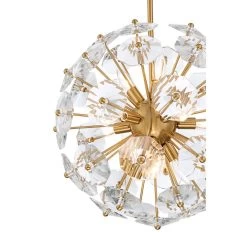 Alice 20" Wide Soft Gold And Crystal 11-Light Orb Pendant -Famous Lighting Store alice 20 inch wide soft gold and crystal 11 light orb pendant 381m2views2