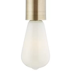 Antique Brass Plug-In Hanging Swag Chandelier With Milky ST21 LED Bulb -Famous Lighting Store antique brass plug in hanging swag chandelier with milky st21 led bulb 85a71views1