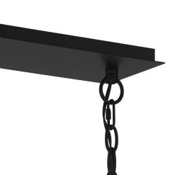 Carrine 38 1/2" Wide Black And Silver Island 8-Light Pendant -Famous Lighting Store carrine 38 and one half inch wide black and silver island 8 light pendant 140d0views3