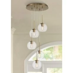 Haniger 19 1/4" Wide Soft Gold Multi-Light Pendant