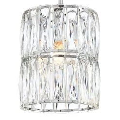 Juliette 7 3/4" Wide Chrome And K9 Crystal Mini Pendant 10 Juliette 7 3/4" Wide Chrome And K9 Crystal Mini Pendant -Famous Lighting Store juliette 7 and three quarter inch wide chrome and k9 crystal mini pendant 53x06views1