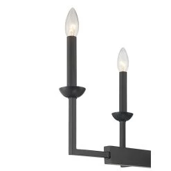 Kime 50" Wide Black 8-Light Trestle Island Chandelier -Famous Lighting Store kime 50 inch wide black 8 light trestle island chandelier 267y1views1