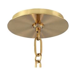 Possini Euro 20" Wide Warm Gold Pendant Light With White Shade -Famous Lighting Store possini euro 20 inch wide warm gold pendant light with white shade 42e57views2