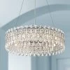 Possini Euro Alyssa 23 1/2" Wide Chrome And Crystal LED Pendant Light -Famous Lighting Store possini euro alyssa 23 and one half inch wide chrome and crystal led pendant light 64r72cropped