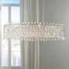 Possini Euro Alyssa 36 1/2" Wide Crystal LED Oval Pendant Chandelier -Famous Lighting Store possini euro alyssa 36 and one half inch wide crystal led oval pendant chandelier 64r71cropped
