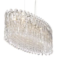 Possini Euro Alyssa 36 1/2" Wide Crystal LED Oval Pendant Chandelier 12 Possini Euro Alyssa 36 1/2" Wide Crystal LED Oval Pendant Chandelier -Famous Lighting Store possini euro alyssa 36 and one half inch wide crystal led oval pendant chandelier 64r71views3