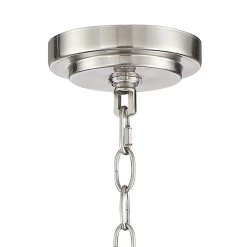 Possini Euro Bellis 24 1/2" Brushed Nickel 5-Light Ring Chandelier 11 Possini Euro Bellis 24 1/2" Brushed Nickel 5-Light Ring Chandelier -Famous Lighting Store possini euro bellis 24 and one half inch brushed nickel 5 light ring chandelier 39r15views2