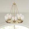 Possini Euro Bellis 24 1/2" Wide 5-Light Soft Gold Ring Chandelier -Famous Lighting Store possini euro bellis 24 and one half inch wide 5 light soft gold ring chandelier 083d0cropped