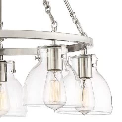 Possini Euro Bellis 24" Wide Brushed Nickel 5-Light Pendant 10 Possini Euro Bellis 24" Wide Brushed Nickel 5-Light Pendant -Famous Lighting Store possini euro bellis 24 inch wide brushed nickel 5 light pendant 39r10views1