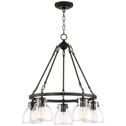 Possini Euro Bellis 25" Wide Bronze 5-Light Pendant -Famous Lighting Store possini euro bellis 25 inch wide bronze 5 light pendant 39r18
