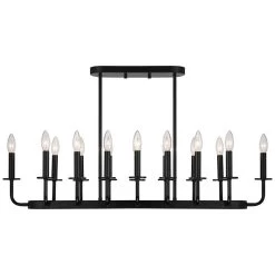 Possini Euro Bondai 39" Wide Gloss Black 16-Light Island Chandelier -Famous Lighting Store possini euro bondai 39 inch wide gloss black 16 light island chandelier 554v0views3